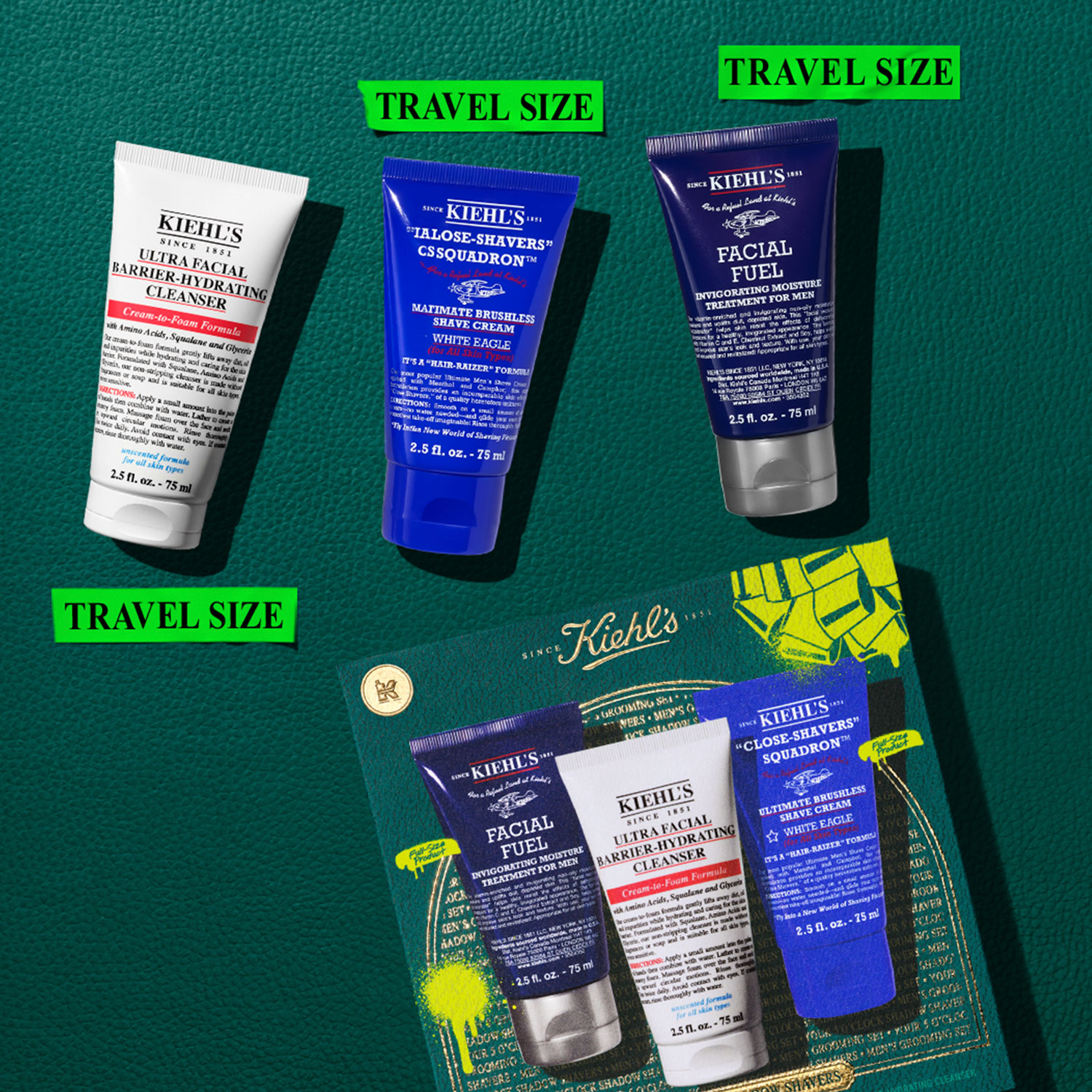 FACIAL FUEL SHAVE IT OFF+TAKE IT OFF H25 (SET PARA CUIDADO DE LA PIEL)